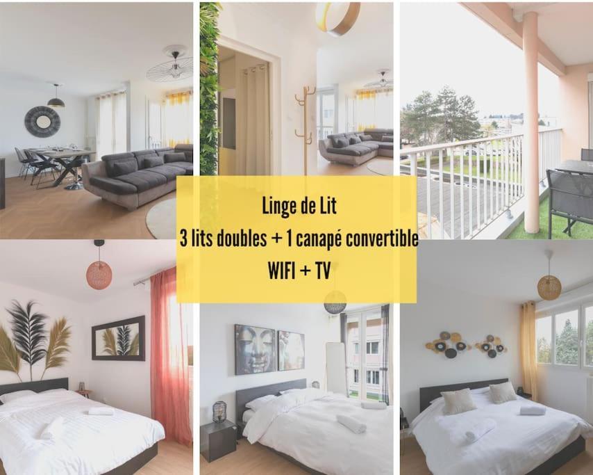 Cabana & Le Grand Appartement Lumineux Macon Exterior photo