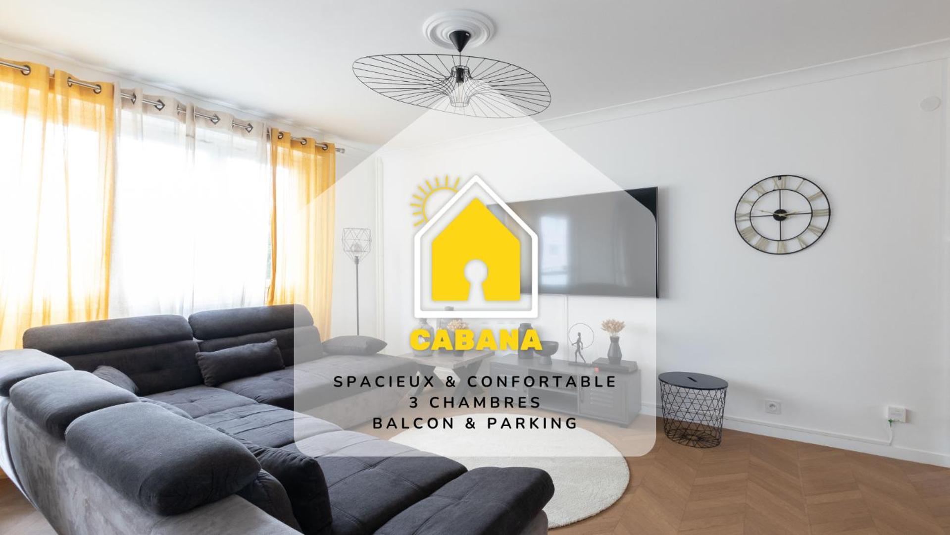 Cabana & Le Grand Appartement Lumineux Macon Exterior photo